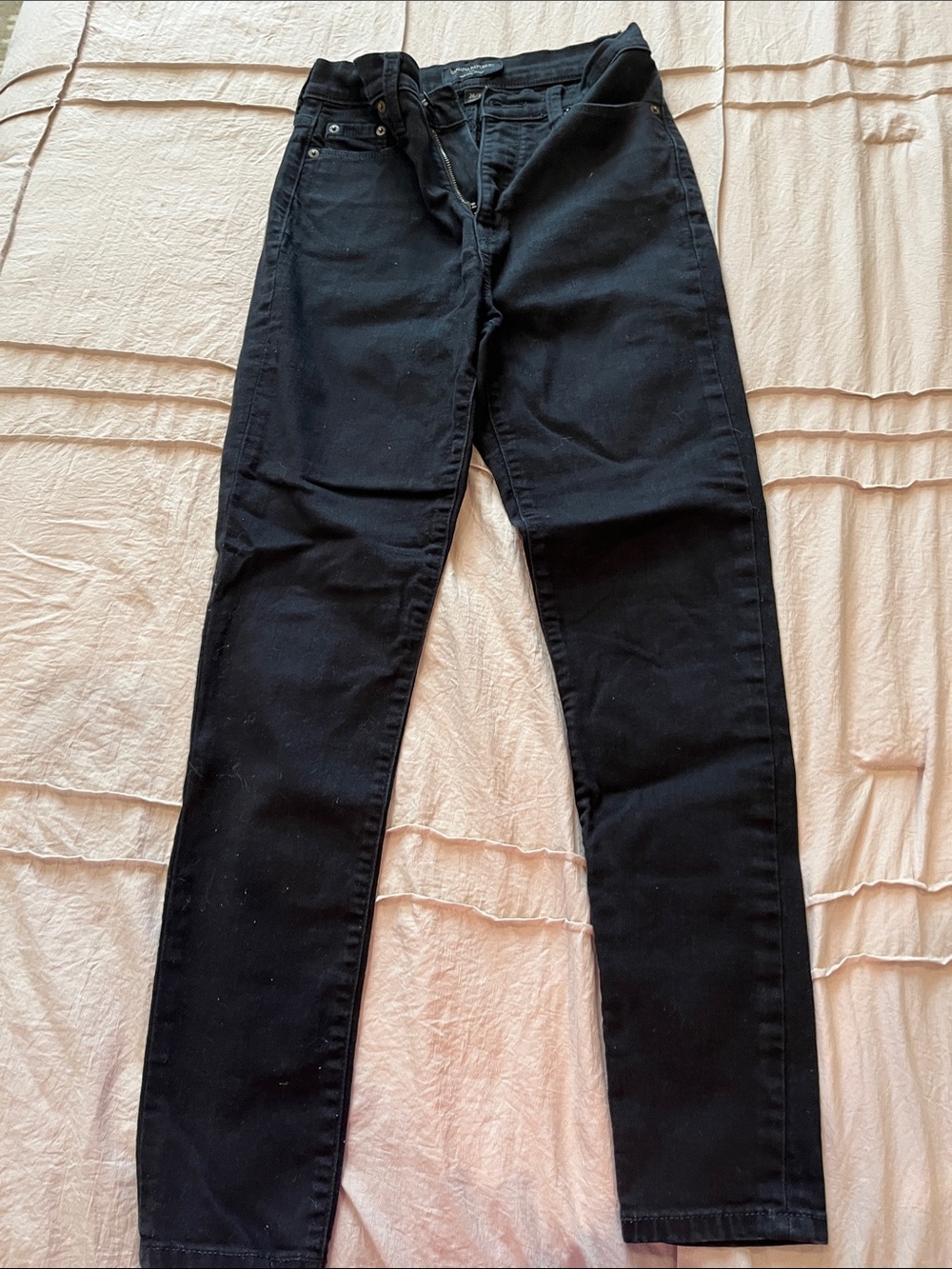 Banana Republic Black Skinny Jeans - High Waist Stretch
